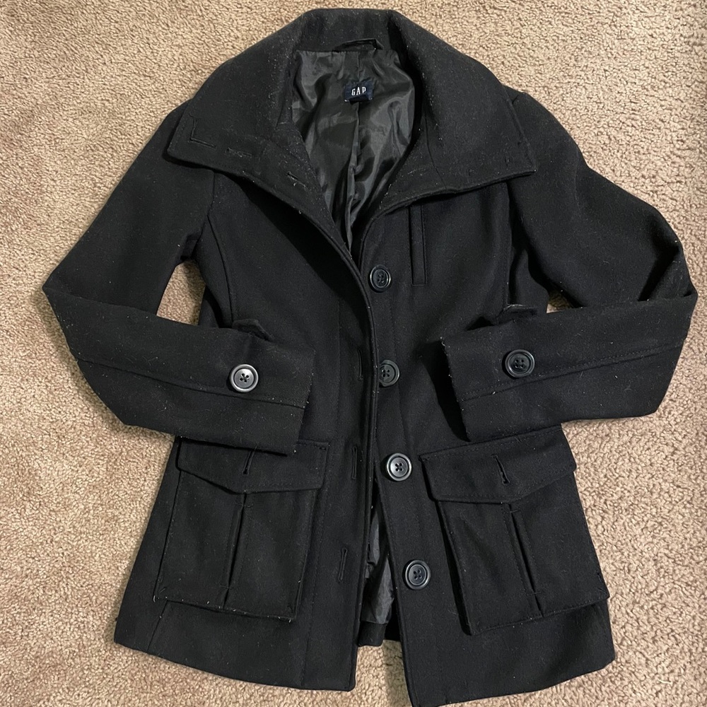 Gap XS Pea Coat Jacket